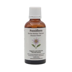 Passiflora tincture 50ml Choose Natural Health supports and calms the nervous system herbal extract